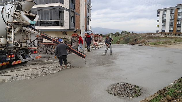 Turgutlu Belediyesinden Kot Farkı Olan Sokaklarda Hızlı ve Etkili Çözüm