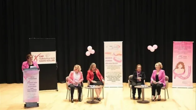Turgutlu'da 'Fark Edilmesi İçin Pembe' Konferansı Düzenlendi
