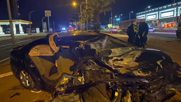 Turgutlu'da feci kaza: 1 ölü, 3 yaralı