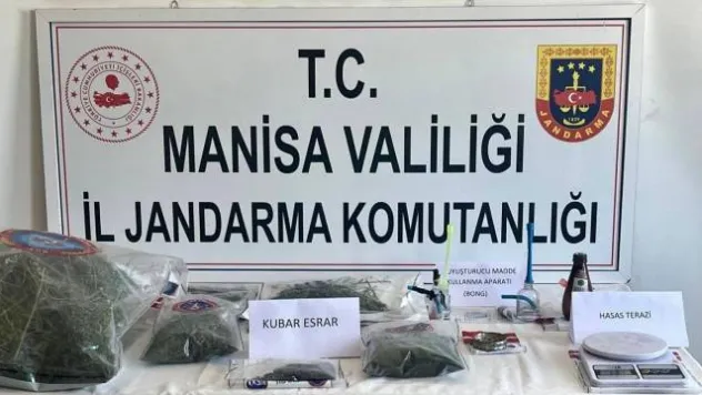 Turgutlu'da Jandarmadan Uyuşturucu Operasyonu