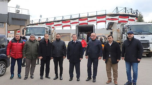 Turgutlu'dan 5 TIR Daha Yola Çıktı, 15 TIR Deprem Bölgesine Ulaştı