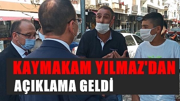 Turgutlu Kaymakamı Yılmaz'dan açıklama geldi