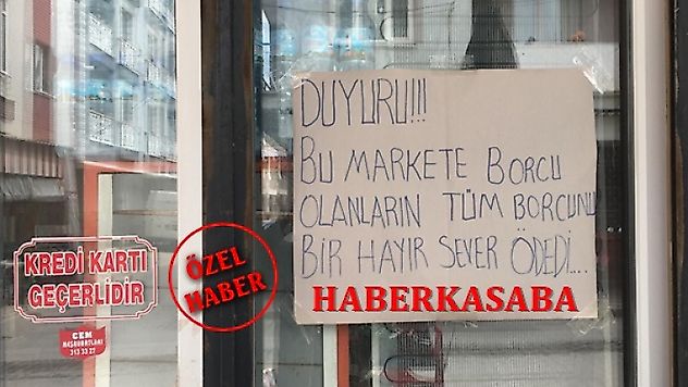Turgutlu'nun Gizemli Hayırseveri Vatandaşların Bakkal Borçlarını Ödedi