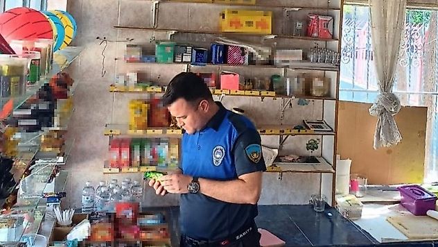 Turgutlu Zabıtasından Okul Kantinlerine Denetim