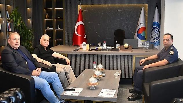 Üsteğmen Karaçalı'dan, TUTSO'ya İadei Ziyaret