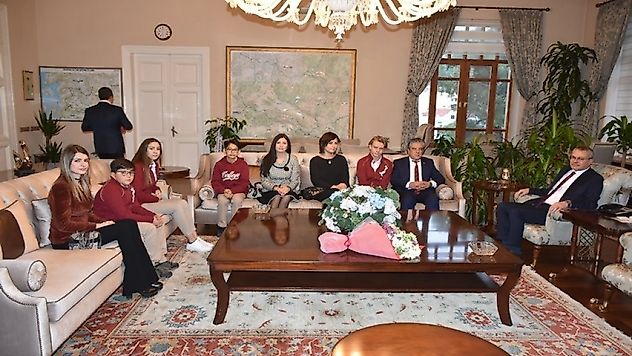 Mektebim Okullarından Vali Deniz'e Ziyaret