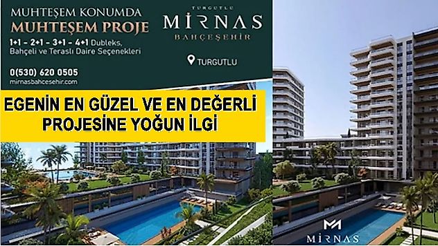 Vatandaşlardan Turgutlu'da 550 Konuttan Oluşacak Projeye Yoğun İlgi
