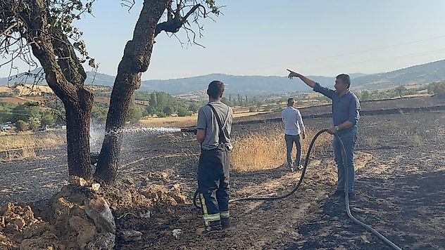 Yangınlar Sonrası Manisa İtfaiyesinden 'Biçerdöver' Uyarısı