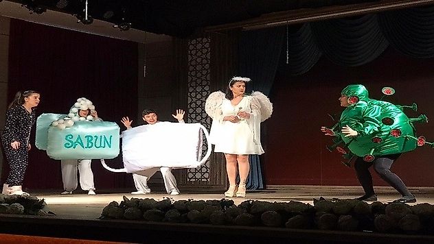 Yunusemreli Tiyatroculardan Miniklere 'Covid-19 Mesajı