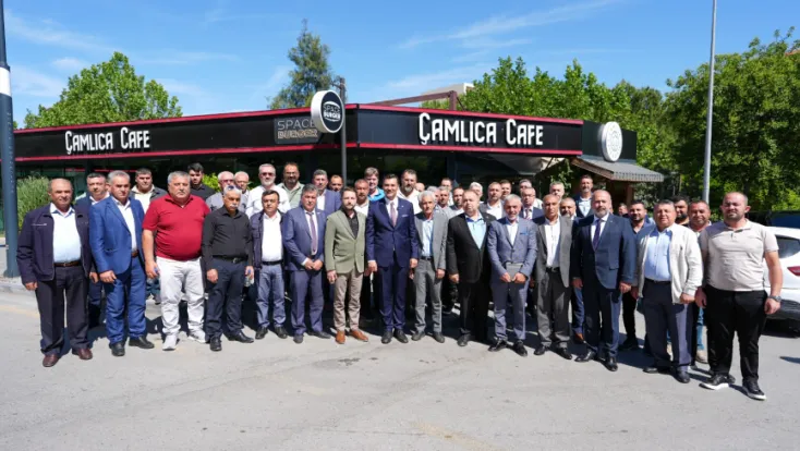 Başkan Zeyrek Halk Otobüsü Esnafıyla Bir Araya Geldi