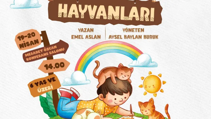 AKM Çocuk Tiyatro Ekibi Yeni Oyunuyla Sezona 'Merhaba' Diyecek