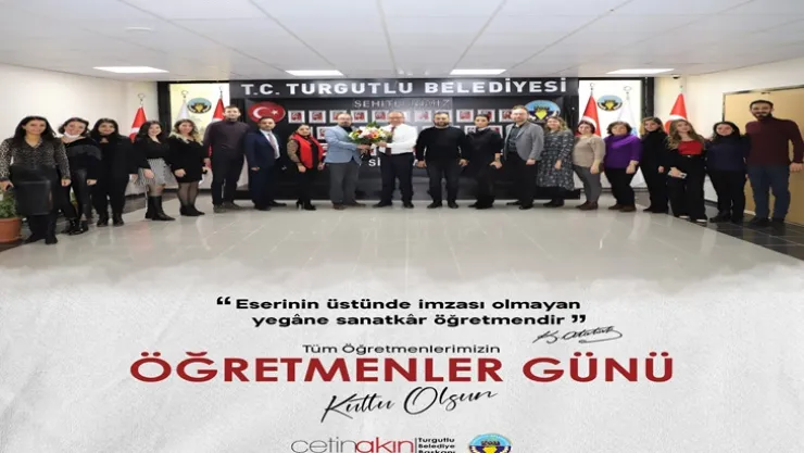 Başkan Akın: 'Öğretmenlerimiz bugünümüzün ve geleceğimizin baş mimarlarıdır'