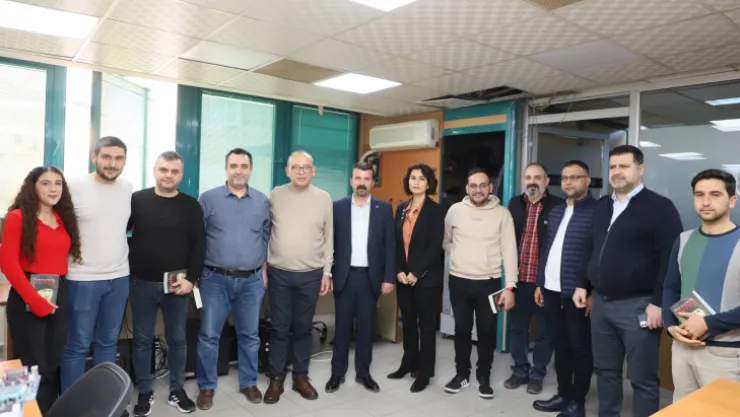 Başkan Akın ve Başkan Yardımcılarından Personele Yeni Yıl Tebriği