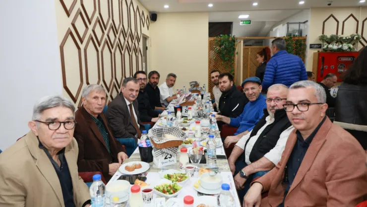 Başkan Balaban Basın Mensuplarını İftarda Ağırladı