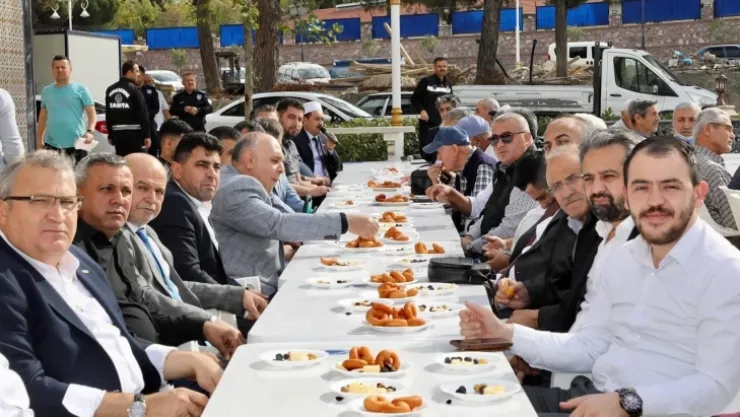 Başkan Çerçi'den annesi için lokma hayrı