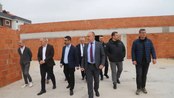 Başkan Çetin Akın'dan Vizyoner Projelere İnceleme