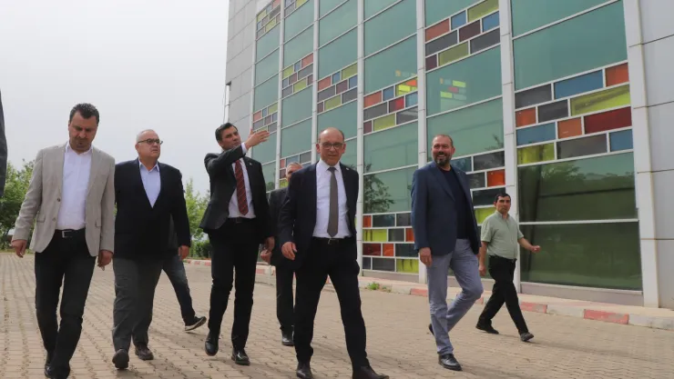 Başkan Çetin Akın ve Başkan Ferdi Zeyrek'den İnceleme Turu
