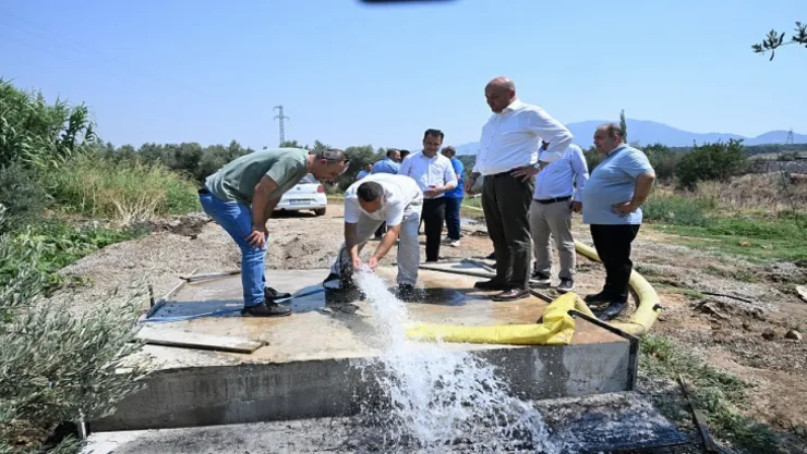 Büyükşehir'den Tiyenli Mahallesi'ne Yeni İçme Suyu Sondajı