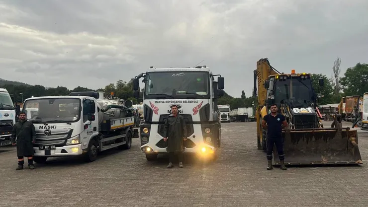 Büyükşehir ekipleri sağanak yağış ve fırtınaya karşı teyakkuzda