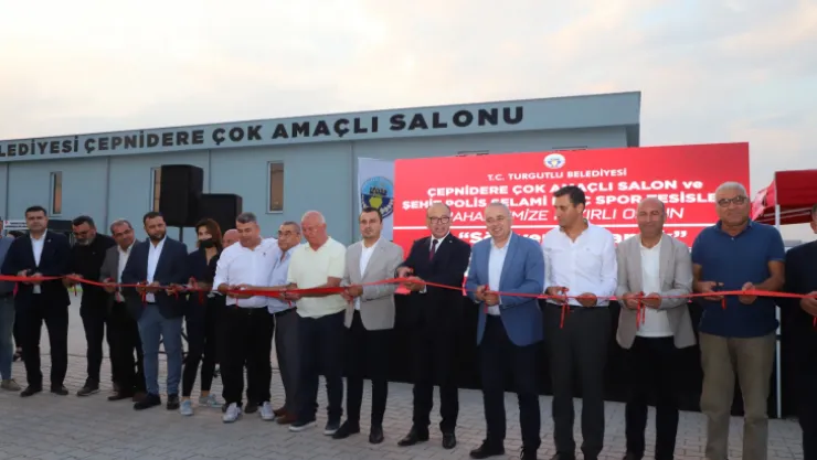 Çepnidere Mahallesi Çok Amaçlı Salon ve Spor Tesisi'ne Kavuştu