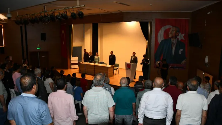 CHP Turgutlu İlçe Danışma Kurulu Toplantısı Gerçekleştirildi