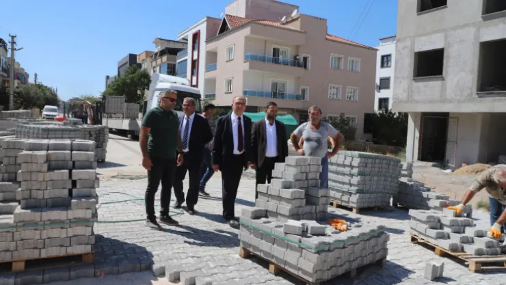 Ergenekon Mahallemizde yol sorunlarını bir bir çözüyoruz