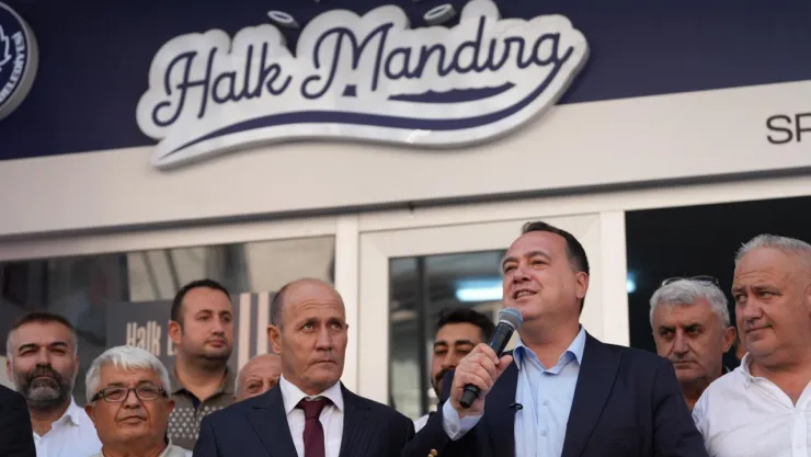 Halk Ekmek ve Halk Mandıra Ahmetli'nin Hizmetinde