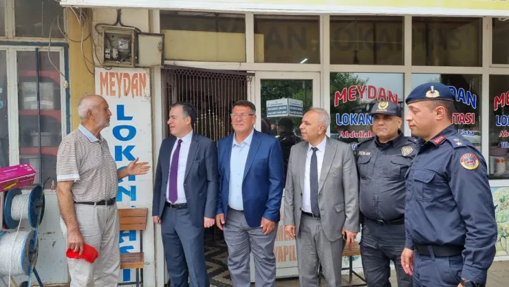 Kaymakam Selami Kapankaya Urganlı Mahallesini Ziyaret Etti
