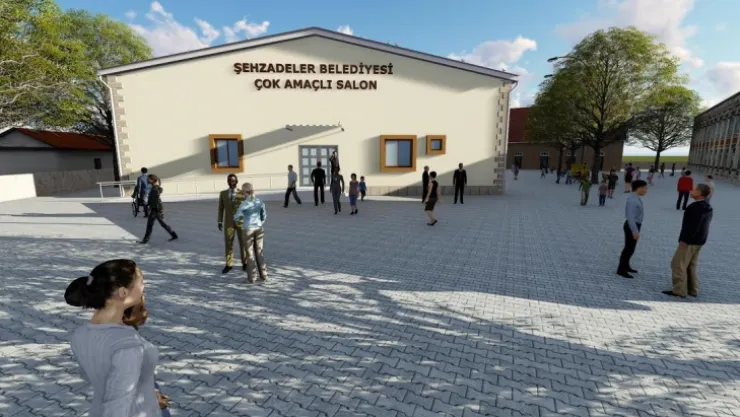 2 adet yeni çok amaçlı salon geliyor