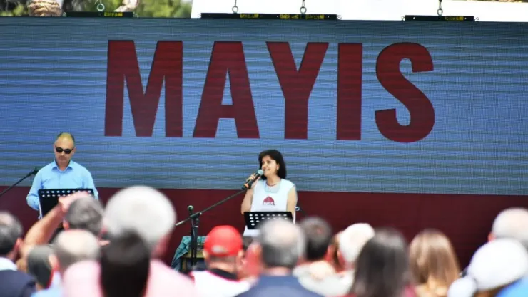 Manisa'da 1 Mayıs'ı böyle kutlandı!