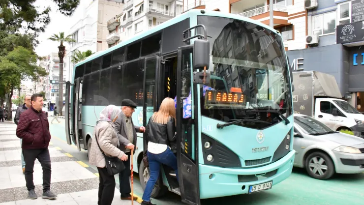 Manisa'da toplu ulaşımda şoför kart ve nakit ödeme dönemi bitiyor