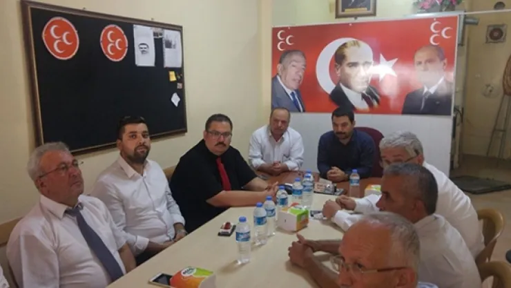 MHP İSTİŞARE TOPLANTISINI SARUHANLIDA YAPTI