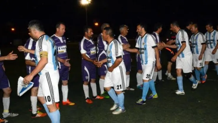 558. Çağlak Masterler futbol turnuvası başladı