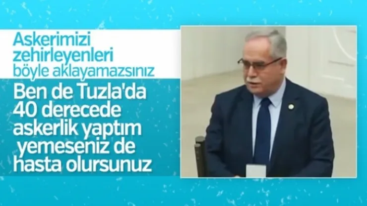 AK Partili Berber Hiçbir şey yemeseniz de o gün akşam hasta olursunuz