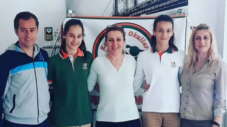 SUDE GENÇER VE MELİS ÇETİN MİLLİ TAKIM YOLCUSU