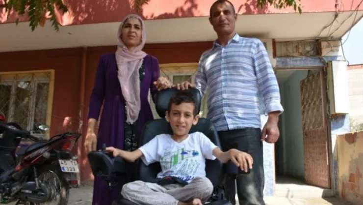 SMA HASTASI HAKAN ÇOK MUTLU OLDU