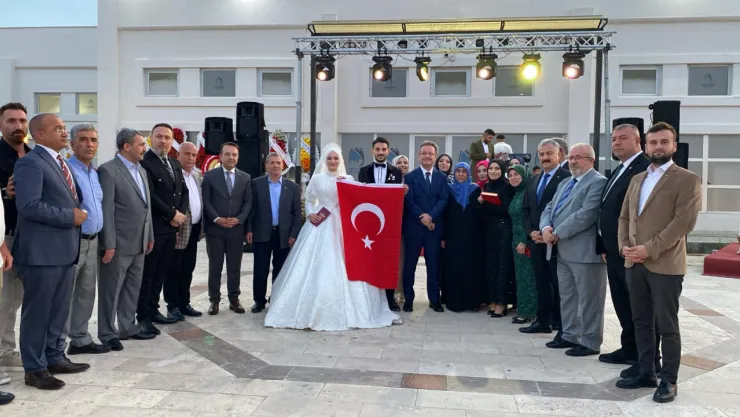 Şehit Enes Budak'ın İkiz Kardeşi Dünya Evine Girdi