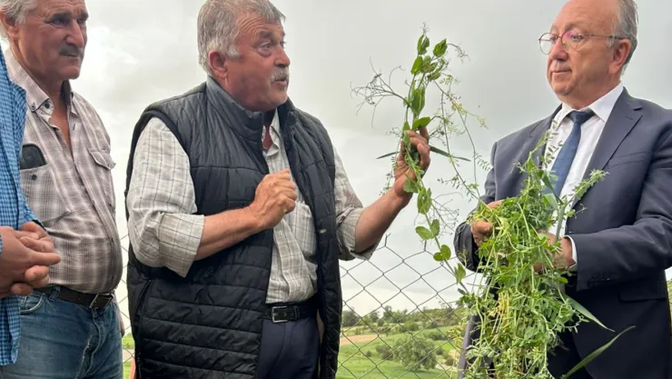 Selendili Üreticilere Tek Dam Projesi Anlatıldı