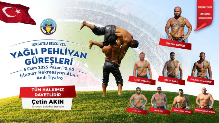 Turgutlu Belediyesi Yağlı Güreşler İçin Gün Sayıyor