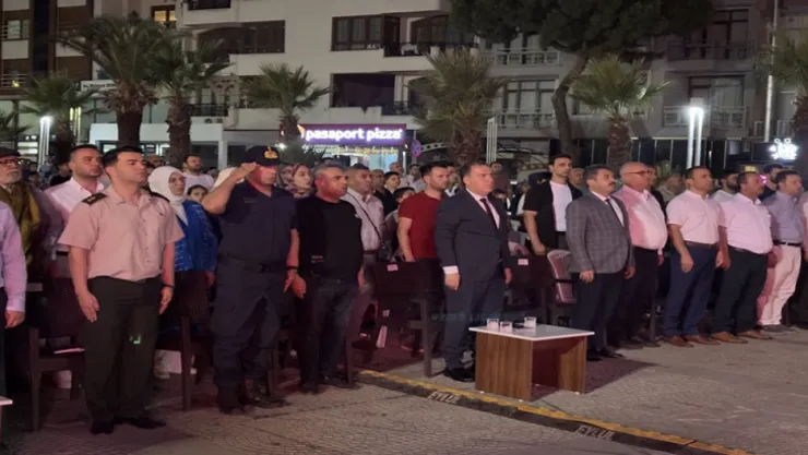 Turgutlu'da 15 Temmuz Demokrasi ve Milli Birlik Günü Törenle Anıldı