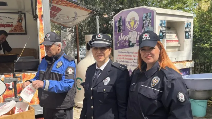 Turgutlu İlçe Emniyet Müdürlüğünden lokma hayrı