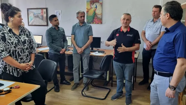 Turgutlu Muhtarlarına Yönelik Destek Afad Gönüllü Eğitimi Verildi