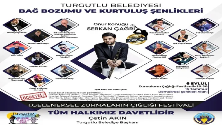 Turgutlu'nun Özlenen Şenliği İçin Geri Sayım Başladı