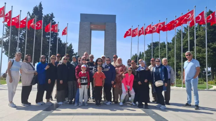 Turgutlu Şehit Aileleri ve Gaziler Derneği'nden Çanakkale Ziyareti