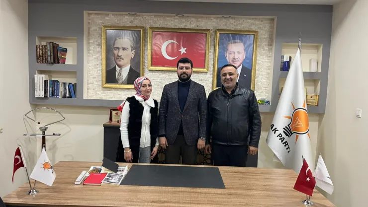 TV45'den AK Parti İlçe Başkanı Temizel'e Hayırlı Olsun Ziyareti
