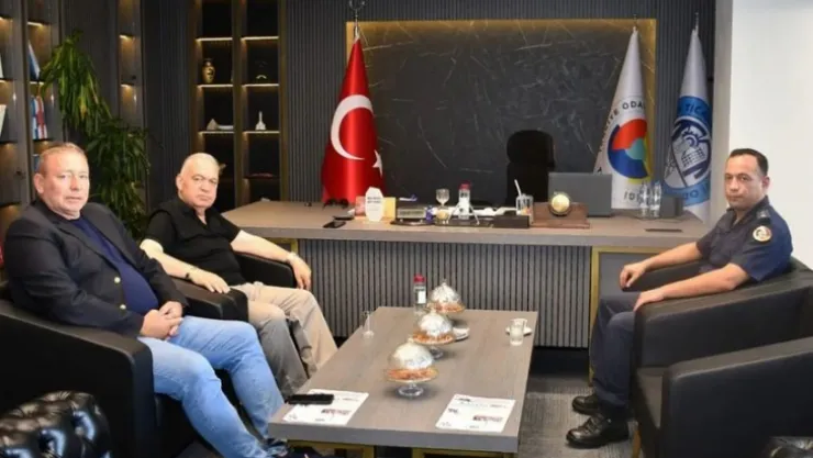 Üsteğmen Karaçalı'dan, TUTSO'ya İadei Ziyaret