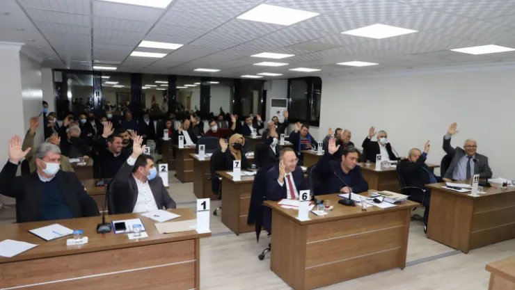 Yılın Son Meclis Toplantısında Altı Madde Oylandı