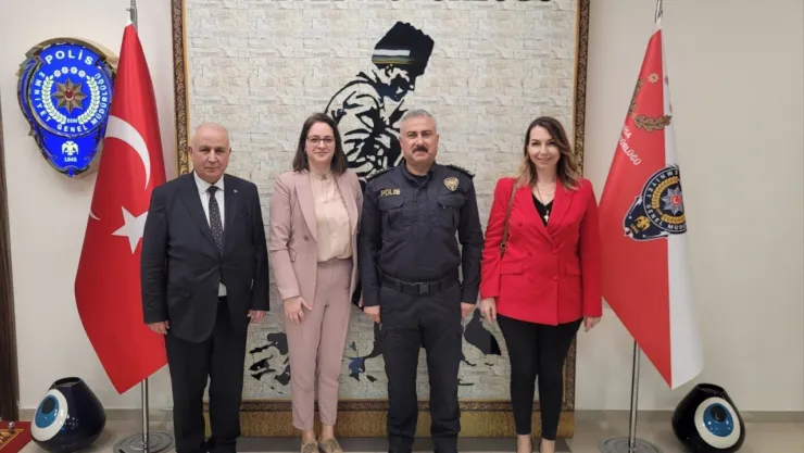 Yunusemre Ve Şehzadeler'den Türk Polis Teşkilatına Anlamlı Ziyaret