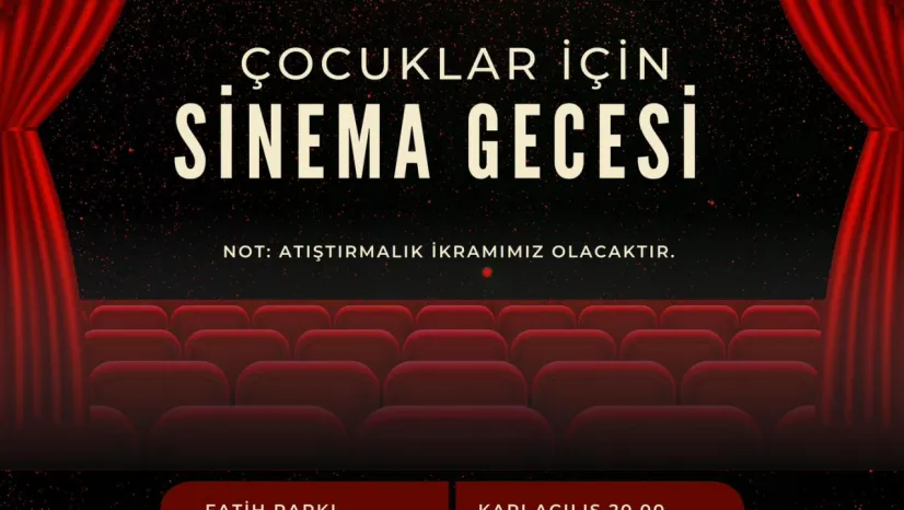 Ahmetli Belediyesi'nden Yaz Akşamlarına Sinema Keyfi