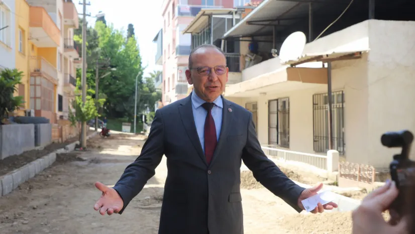 Başkan Akın 'Kurban Bayramı'ndan önce yeni yolları hizmete sunmuş olacağız'